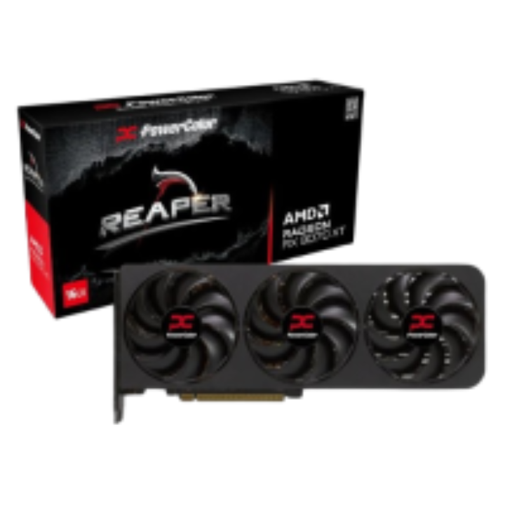 PowerColor Reaper AMD Radeon RX 9070 XT 16GB Graphics Card