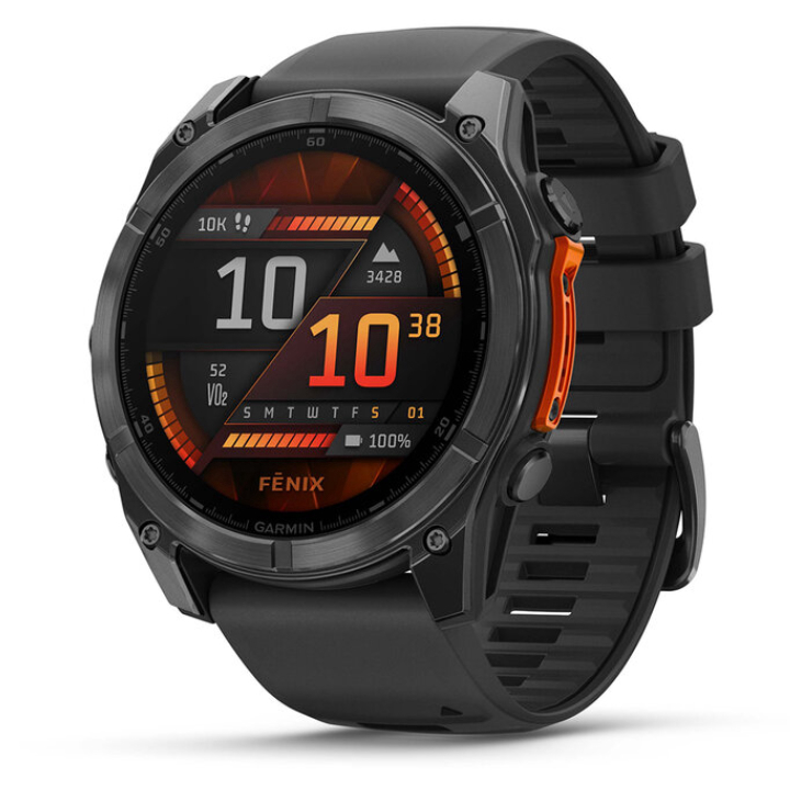 VETERANS ONLY: FENIX 8 47MM AMOLED WATCH - GRAY/BLACK ($728 NO/TAX)