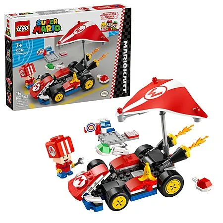 174-Piece LEGO Super Mario: Standard Mario Kart $15.99 + Free Shipping w/ Prime or on $35+