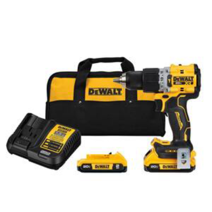 DEWALT 20V Compact Cordless 1/2" Hammer Drill (Tool Only)