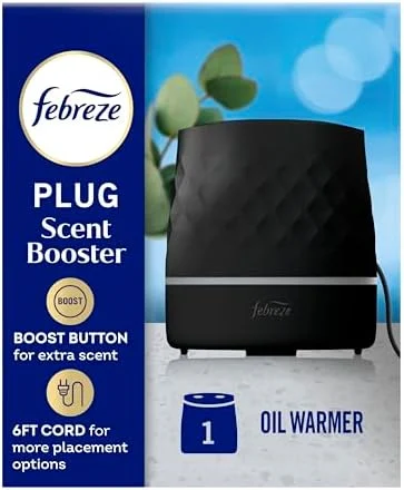 49% OFF | Febreze Plug Scent Booster Air Freshener (Black or White) | Clip the Coupan on Product Page