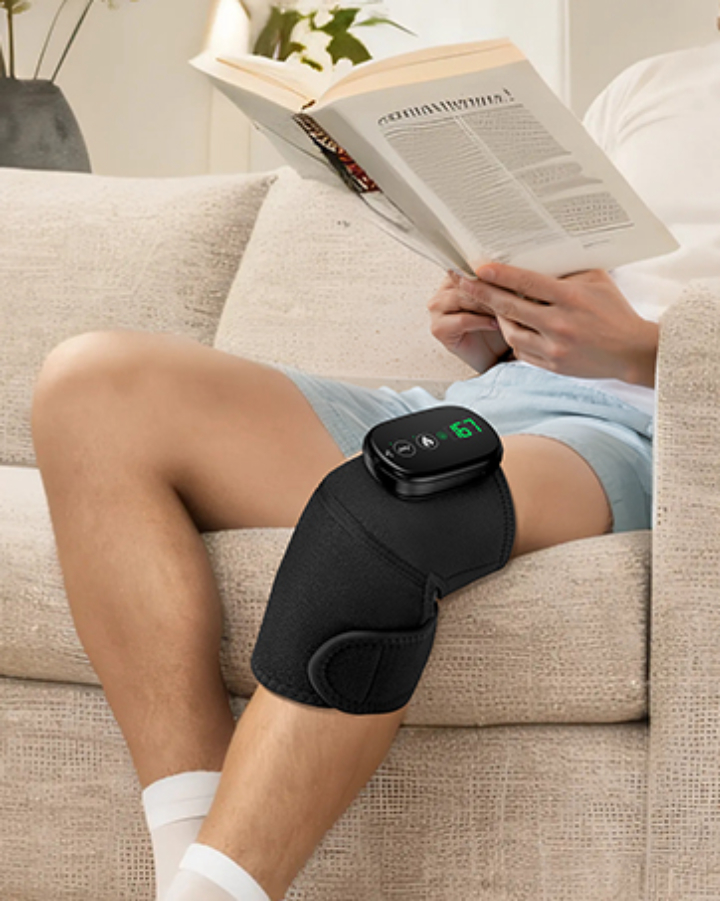 3‑in‑1 Heated Knee, Shoulder & Foot Massager – Cordless Relief Anywhere