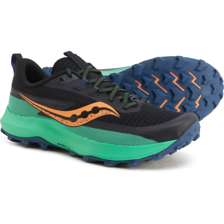 Saucony Trail Running Shoes (For Men) finesse black