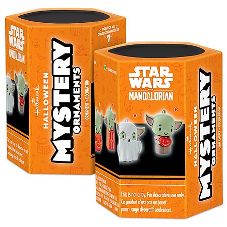 2-Count Hallmark Star Wars: The Mandalorian Grogu Mystery Halloween Ornaments $3.86 + Free Shipping w/ Prime or on $35+