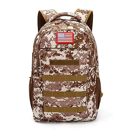 40L outdoor plus Military Camo Backpack w/ USB Charging Port $13.49 + Free Shipping w/ Prime or on $35+