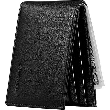 Chelmon Men's RFID Blocking Minimalist Wallet w/ ID Window (3 colors)