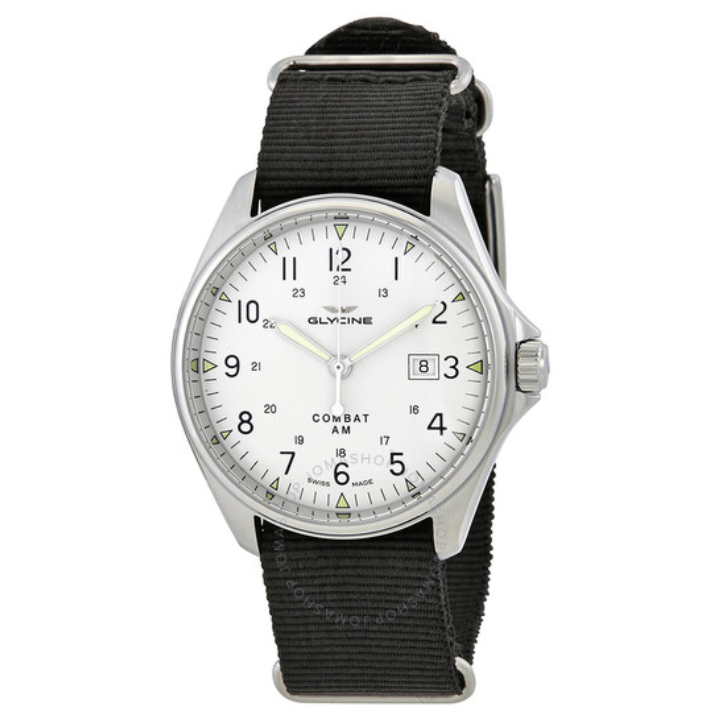 Combat 6 Vintage Automatic Silver Dial Men's Watch