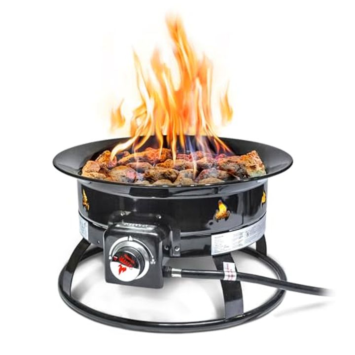 Outland Living 19" Portable Propane Fire Pit – 58,000 BTU