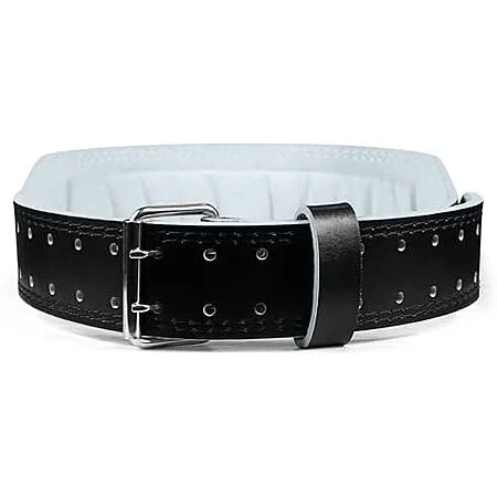$7.99 | CAP Barbell Premium Leather Weightlifting Belt at Amazon