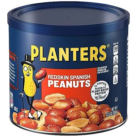 6-Count 12.5-Oz Planters Spanish Redskin Peanuts $11.57 + Free Shipping w/ Prime or on $35+