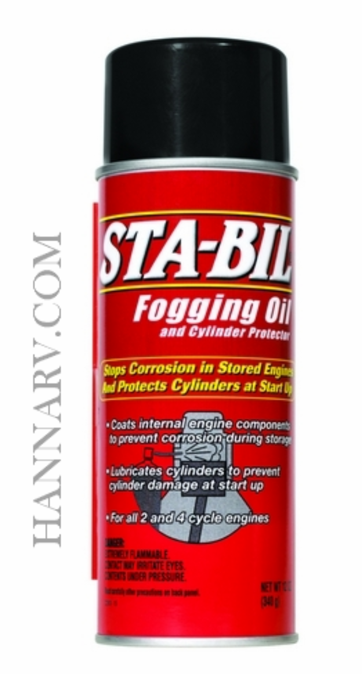 STA-BIL 22001 Fogging Oil – Protects Cylinders & Engine Components, 2 & 4 Cycle Engines, 12 oz