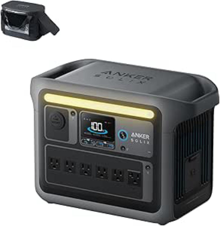 Anker Solix C1000 1800W 1056Wh LiFePO4 Portable Solar Power Station