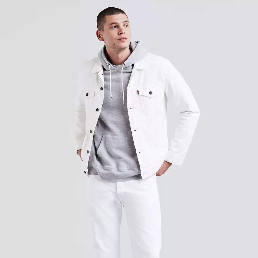 Levi's Men's Trucker Jacket (White)