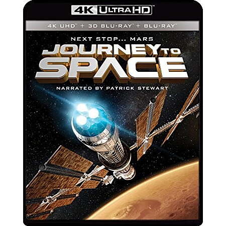 Imax: Journey to Space 4K UHD + 3D Blu Ray + Blu Ray 