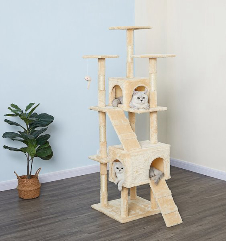 Go Pet Club 63-in Economical Sisal Cat Tree