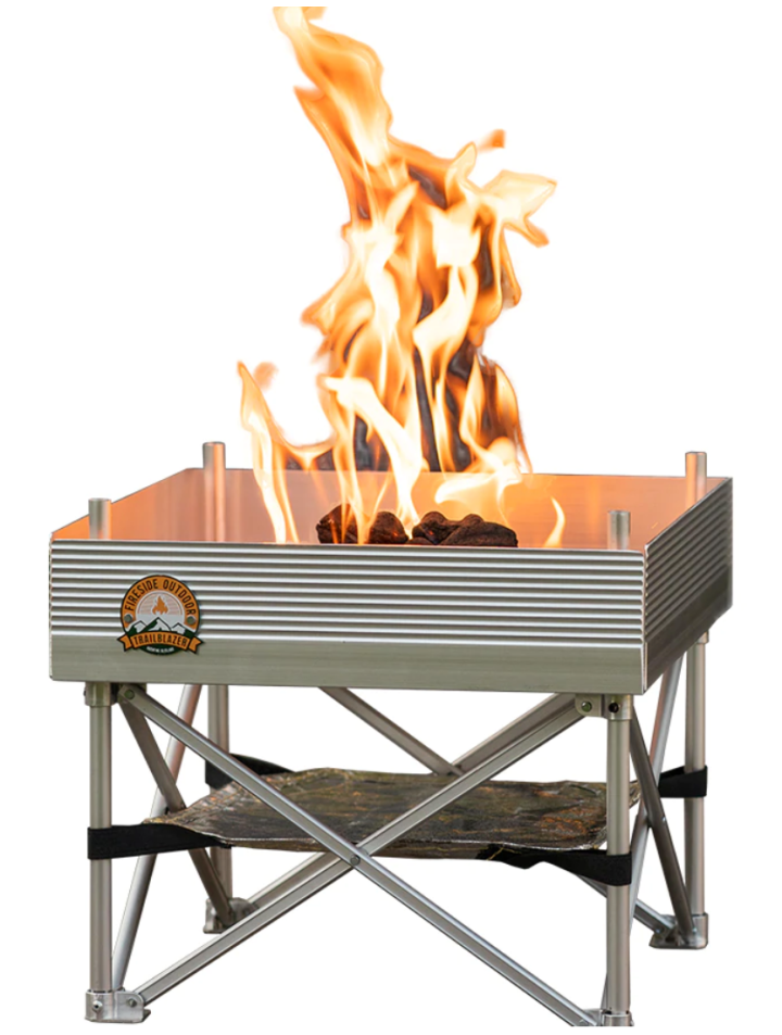 FIRESIDE OUTDOOR Trailblazer Fire Pit and Grill