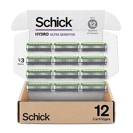 Schick Hydro Razor Refills, 12ct (Various) - from $13.09