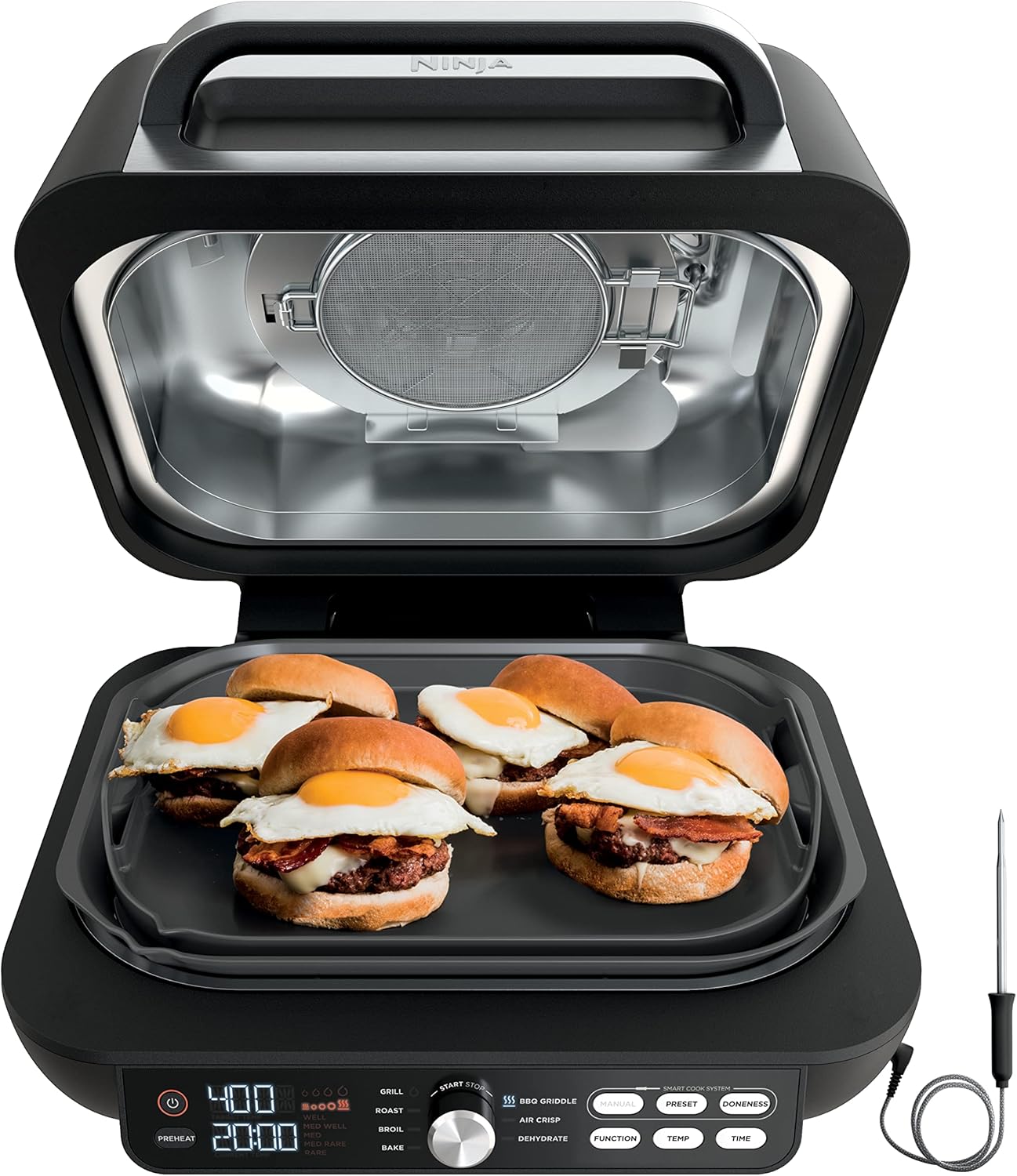 Ninja IG651 Foodi Smart XL Pro 7-in-1 Indoor Air Fryer & Grill Combo $179.99 