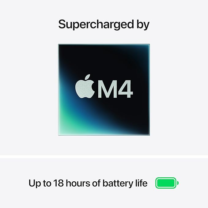 Apple MacBook Air M4 - 15-inch (16GB/512GB, Silver)