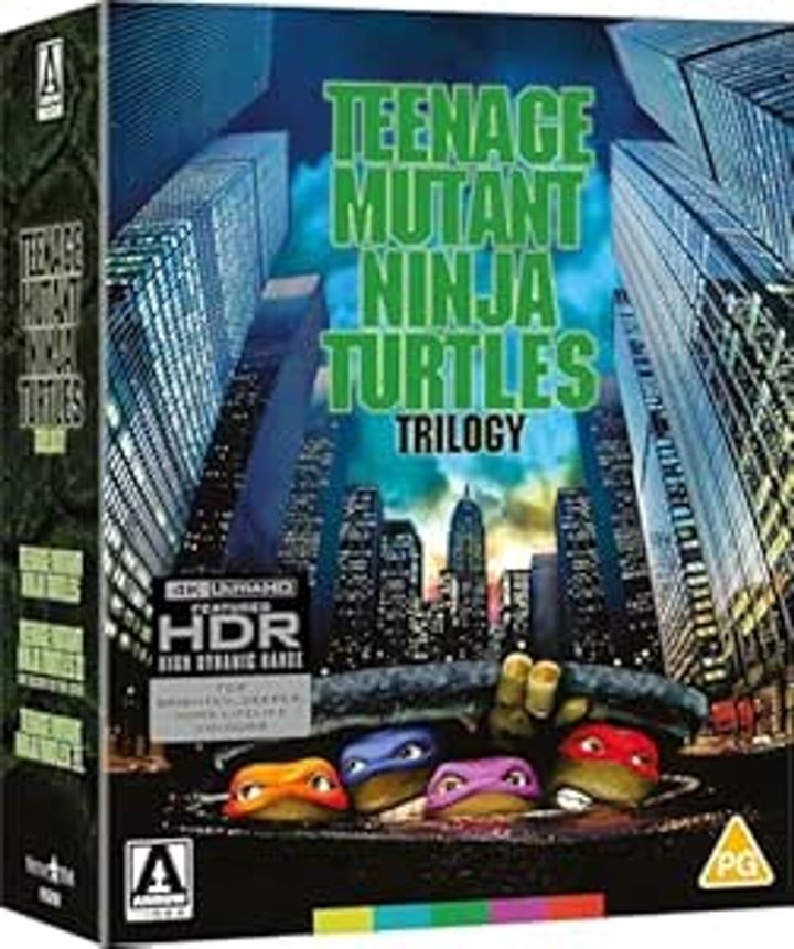 Teenage Mutant Ninja Turtles Trilogy Blu-ray