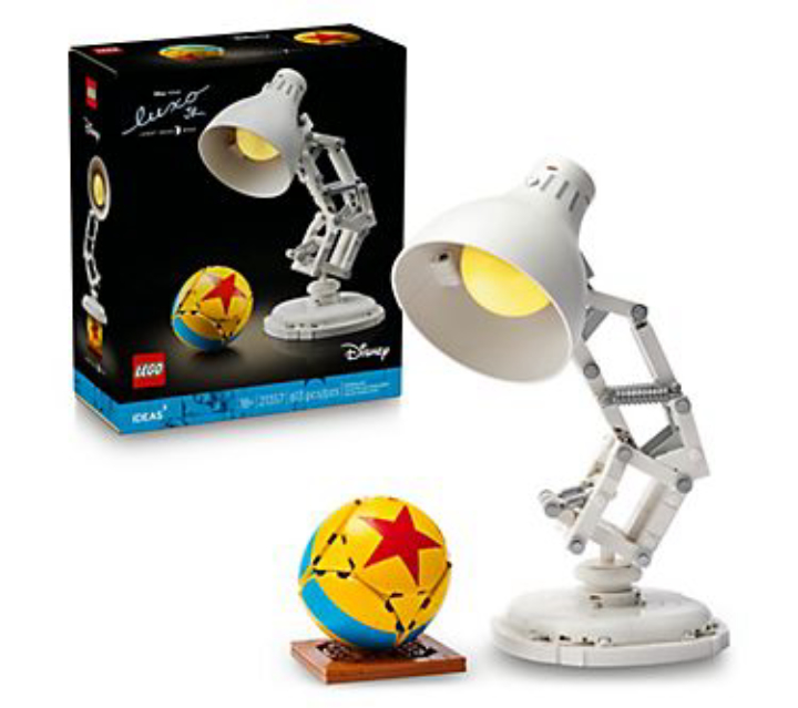 613-Pc LEGO Ideas: Disney Pixar Luxo Jr. Building Set