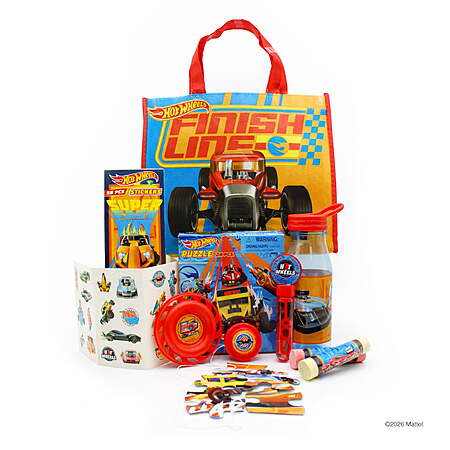 Hot Wheels or Avengers Prefilled Kids Gift Tote Set