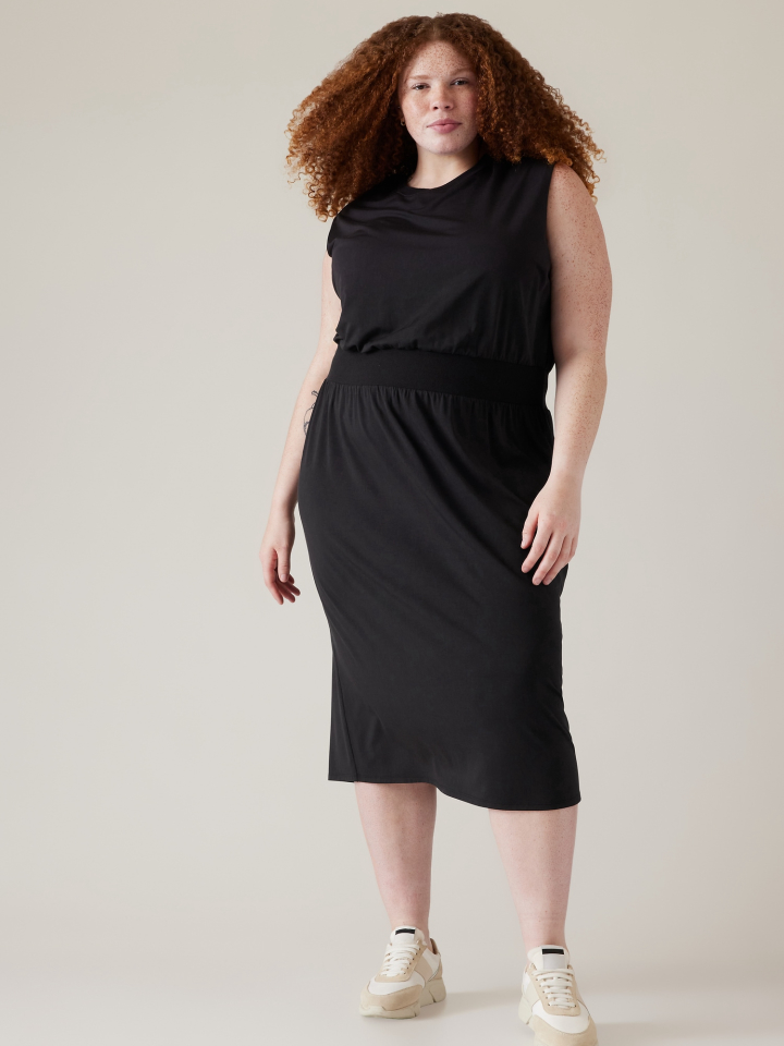 SANTORINI CINCH DRESS