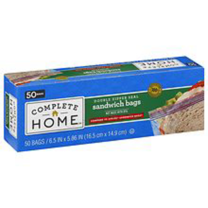 Sandwich Bags 50.0ea 3 pack