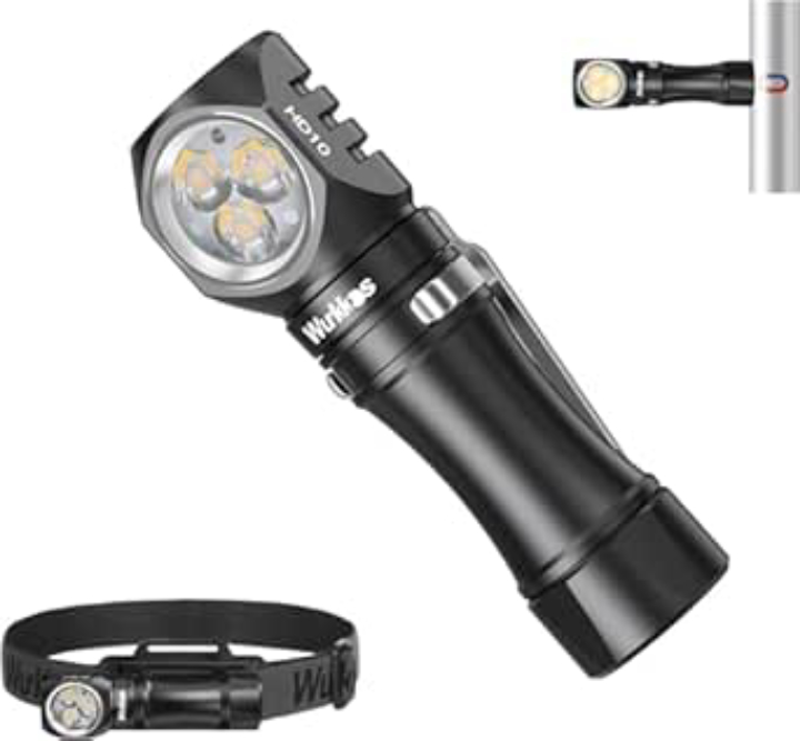 Wurkkos HD10 Mini Angle 1200LM Anduril 2.0 Flashlight – $20.99 (Code: MK49RLBD)