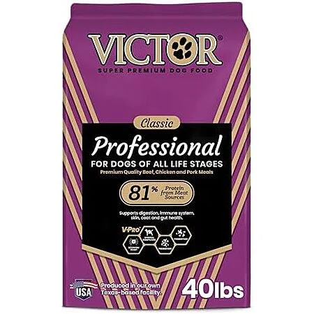 [SnS, AC] $31.19 | 40-Pound VICTOR Super Premium Kibble with 26% Protein at Amazon