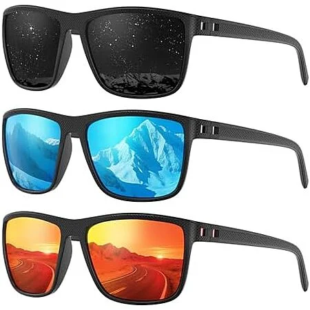 $9.99* | 3-Pack Fanshen Men's Polarized Sunglasses at Amazon