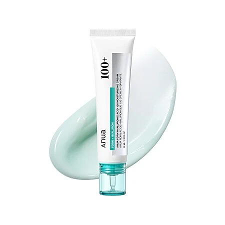 Anua PDRN Hyaluronic Acid 100 Moisturizing Cream, Lightweight, Non-Greasy Hydrating Face Moisturizer with Salmon DNA for Glass Skin, Korean Skincare (2.02 fl oz) $16.8