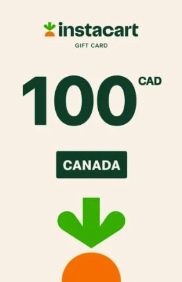$100 Instacart eGift Card