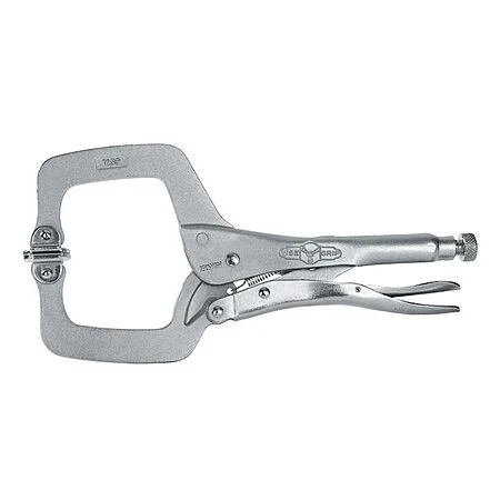 $16: IRWIN VISE-GRIP Original Locking C-Clamp with Swivel Pads, 11", 20 at Amazon