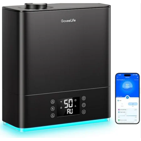 GoveeLife 6L Smart Top-Fill Humidifier w/ RGB Nightlight (up to 500 sq.ft.) $59.99 + Free Shipping