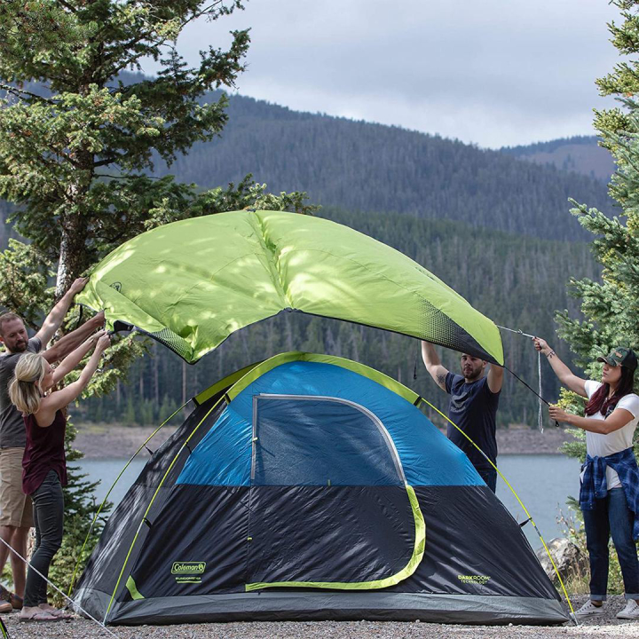 6-Person Coleman Dark Room Sundome Tent 10' x 10' x 6' H