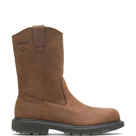 Wolverine Men's DD Work Wellington Boots: Soft Toe $60, Steel Toe $70 + Free Shipping