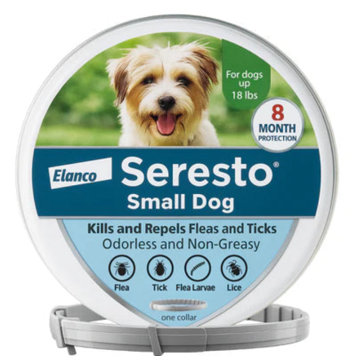 Seresto 8-Month Flea & Tick Collar for Dogs Over 18 lbs