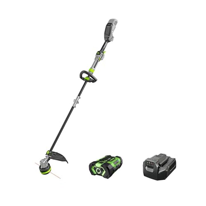 EGO 56V Cordless String Trimmer – 16" Cut, Battery & Charger Included
