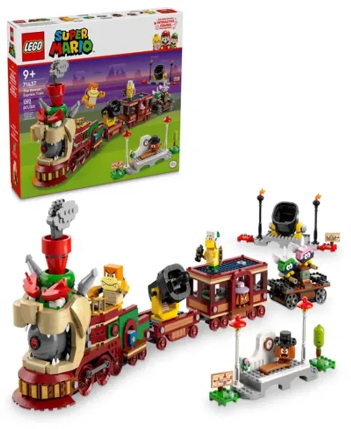 1392-pc LEGO Super Mario The Bowser Express Train (71437)