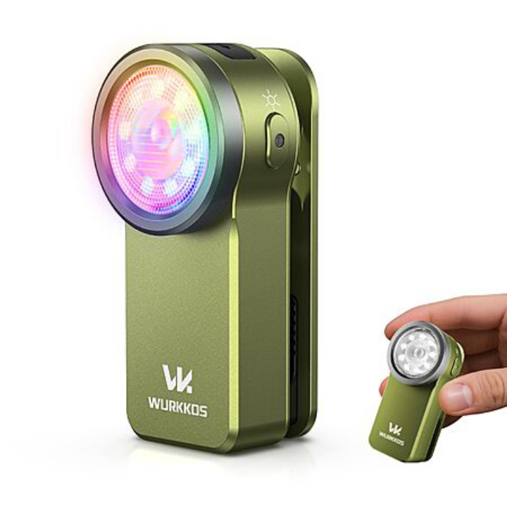 Wurkkos HD03 680 Lumen Rechargeable LED Clip Flashlight