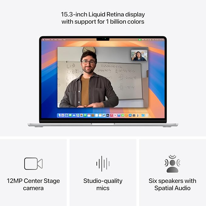 Apple MacBook Air M4 - 15-inch (16GB/512GB, Silver)