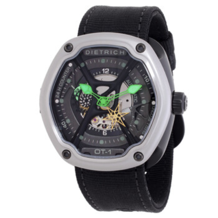 Dietrich  Organic Time Automatic Skeleton Dial Men's Watch