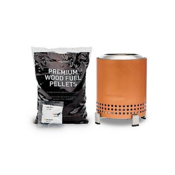 SOLO STOVE MESA OUTDOOR FIRE PIT BUNDLE COPPER