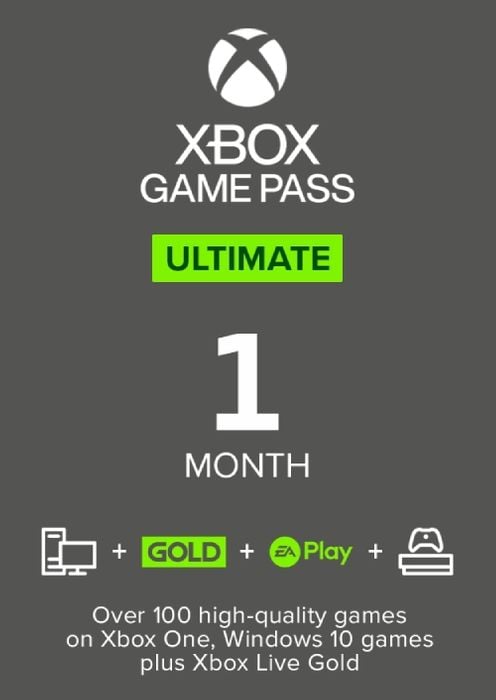 1 Month Xbox Game Pass Ultimate Xbox One / PC [Digital Code]