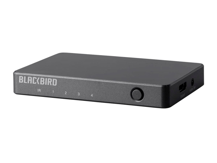 Monoprice Blackbird PRO 4K 4x1 HDMI Switch with Audio Extractor