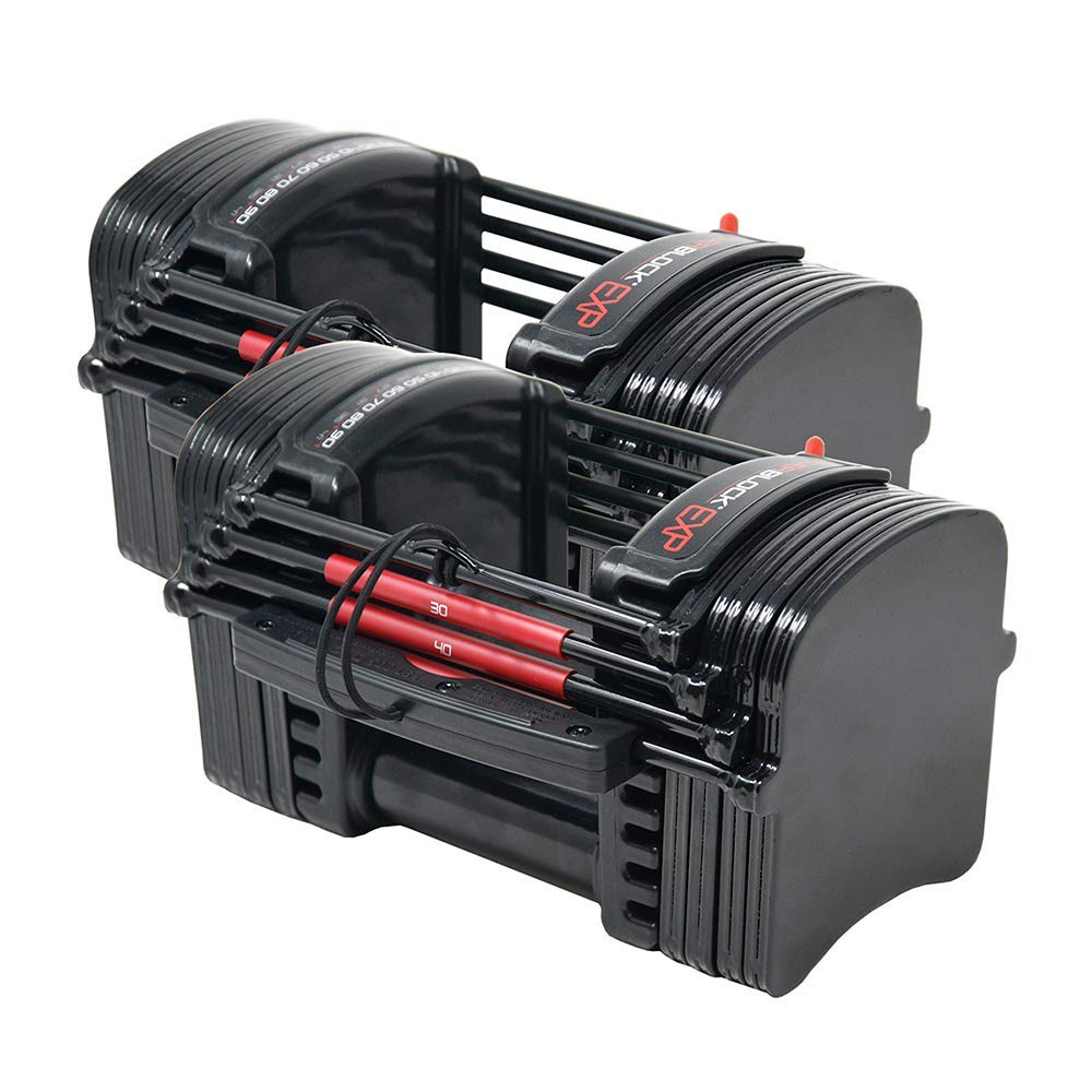 PowerBlock EXP Adjustable Dumbbell Stage 2 Expansion Kit (50-70 Lbs) $120 & More + Free S/H w/ Prime