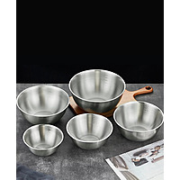 5-Piece Art & Cook Nesting Stainless Steel Mixing Bowl Set $19.45 + Free Store Pickup at Macy's or Free Shipping on $39+
