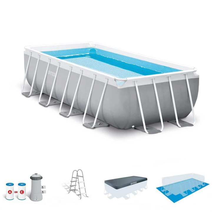 Prism Frame 16' x 8' x 42" Rectangular Above Ground Pool Set