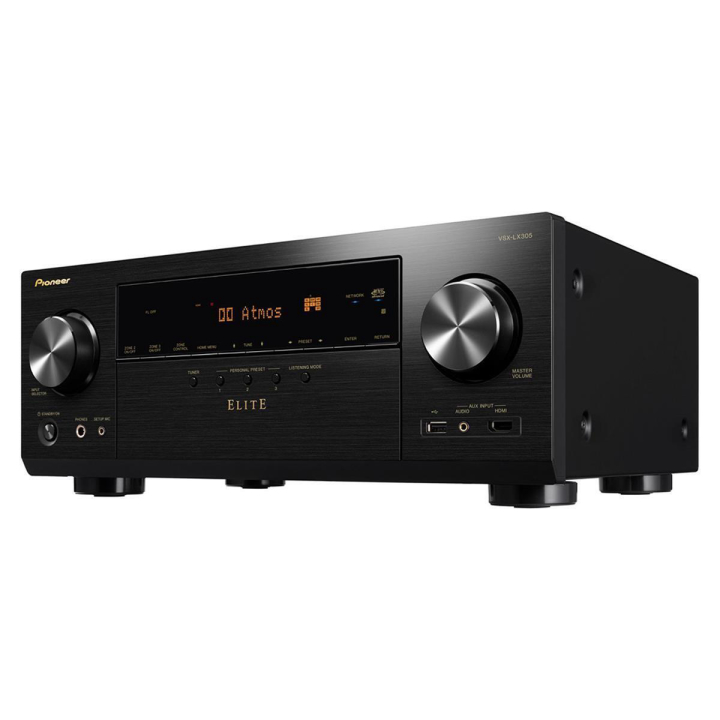 Pioneer Home Audio Elite VSX-LX305 100W 9.2-Channel Network A/V Receiver